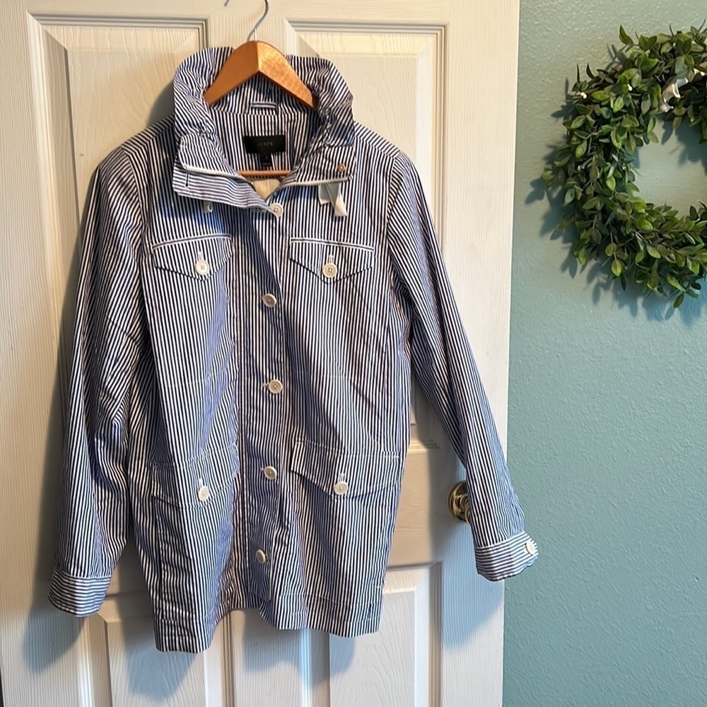 J Crew light weight coat size S